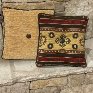 Rustic Southwestern Accent Pillow Set